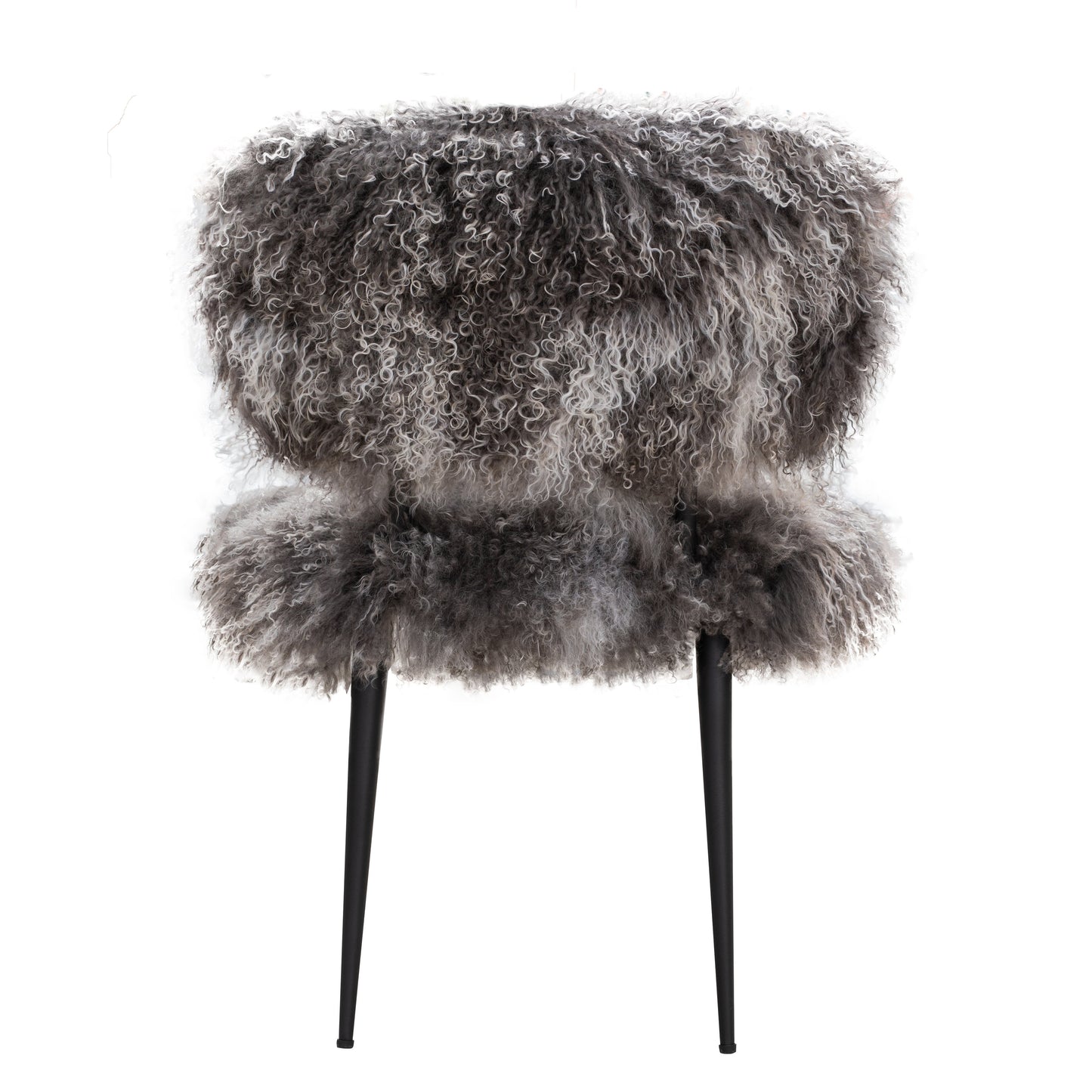 Allesia Fur Chair_Grey