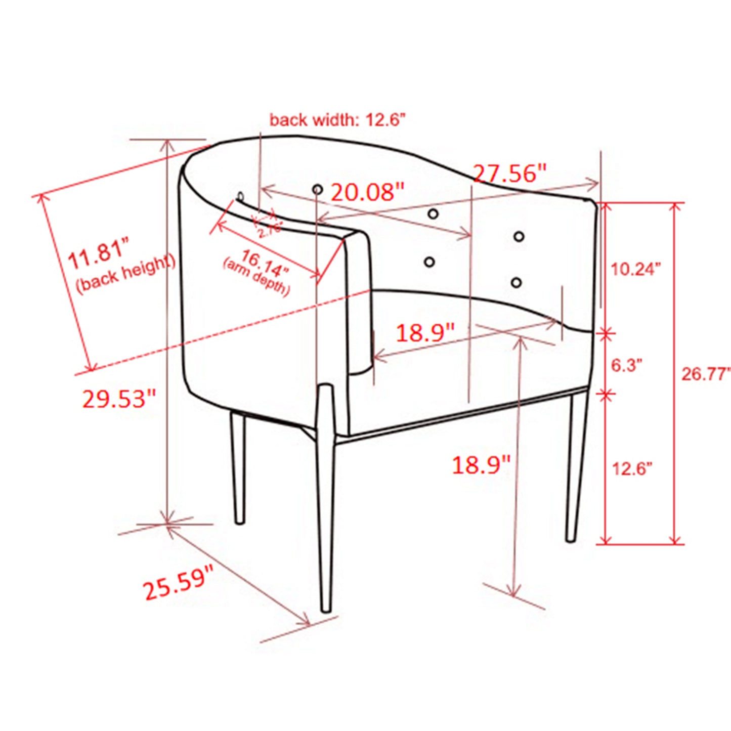 Valentina Armchair