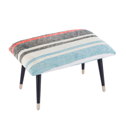 Bosphorus Kilim Cover Ottoman