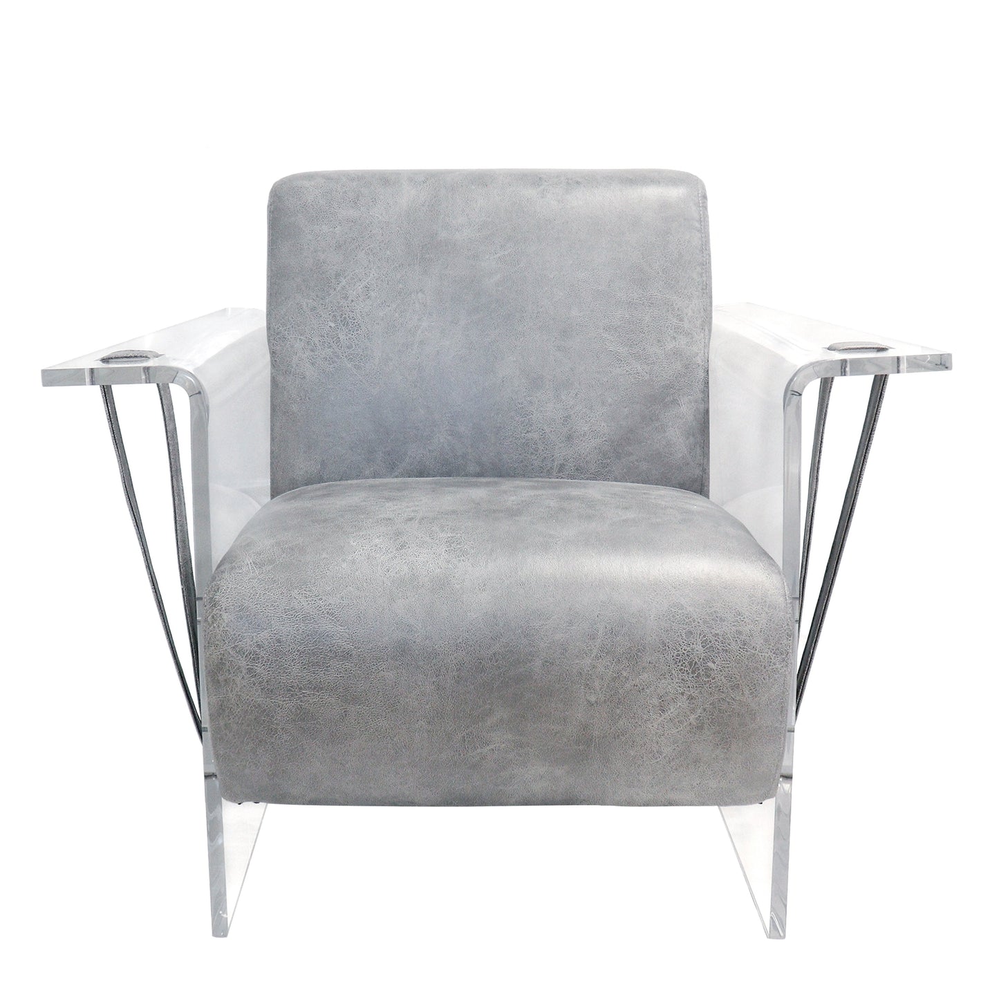 Eleganza Modern Lucite Armchair