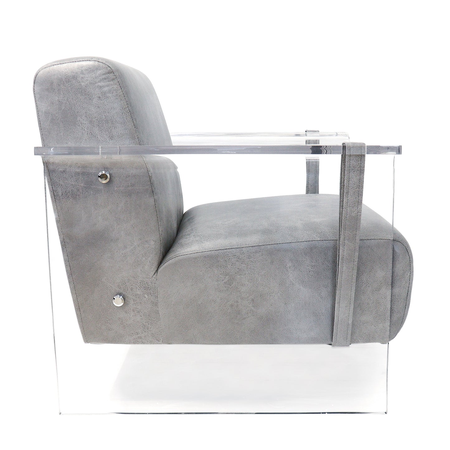 Eleganza Modern Lucite Armchair