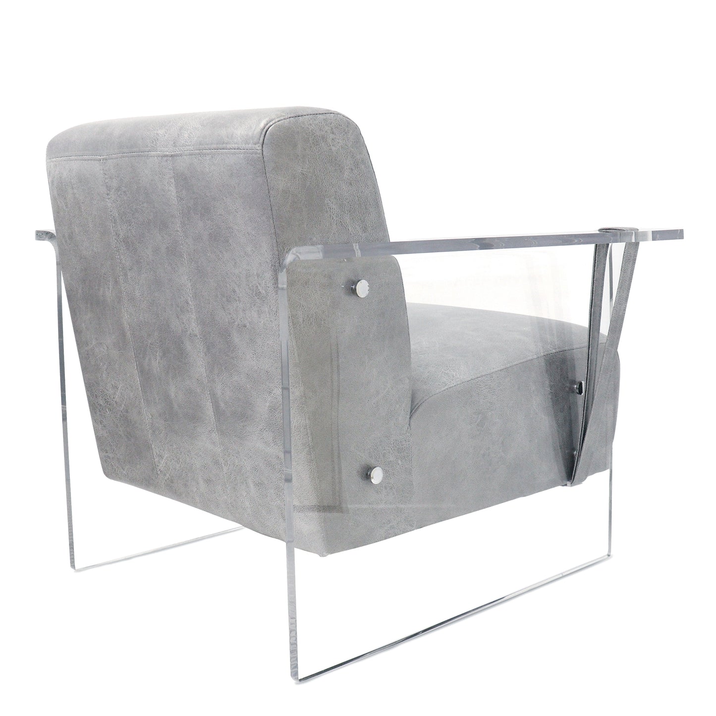 Eleganza Modern Lucite Armchair