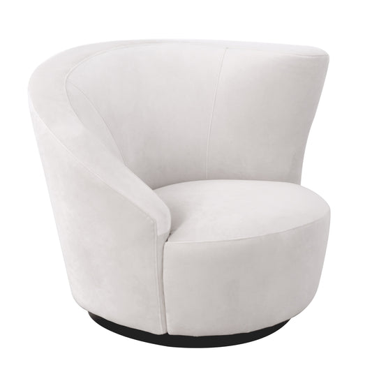 Cortina Crescent Swivel Barrel Chair