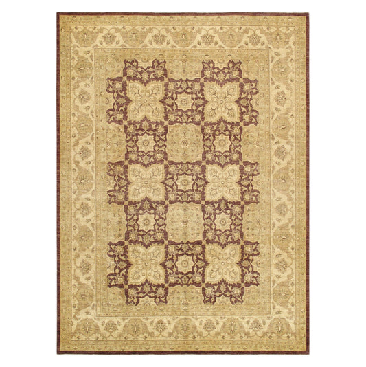 Ferehan Collection Hand-Knotted Lambs Wool Area Rug