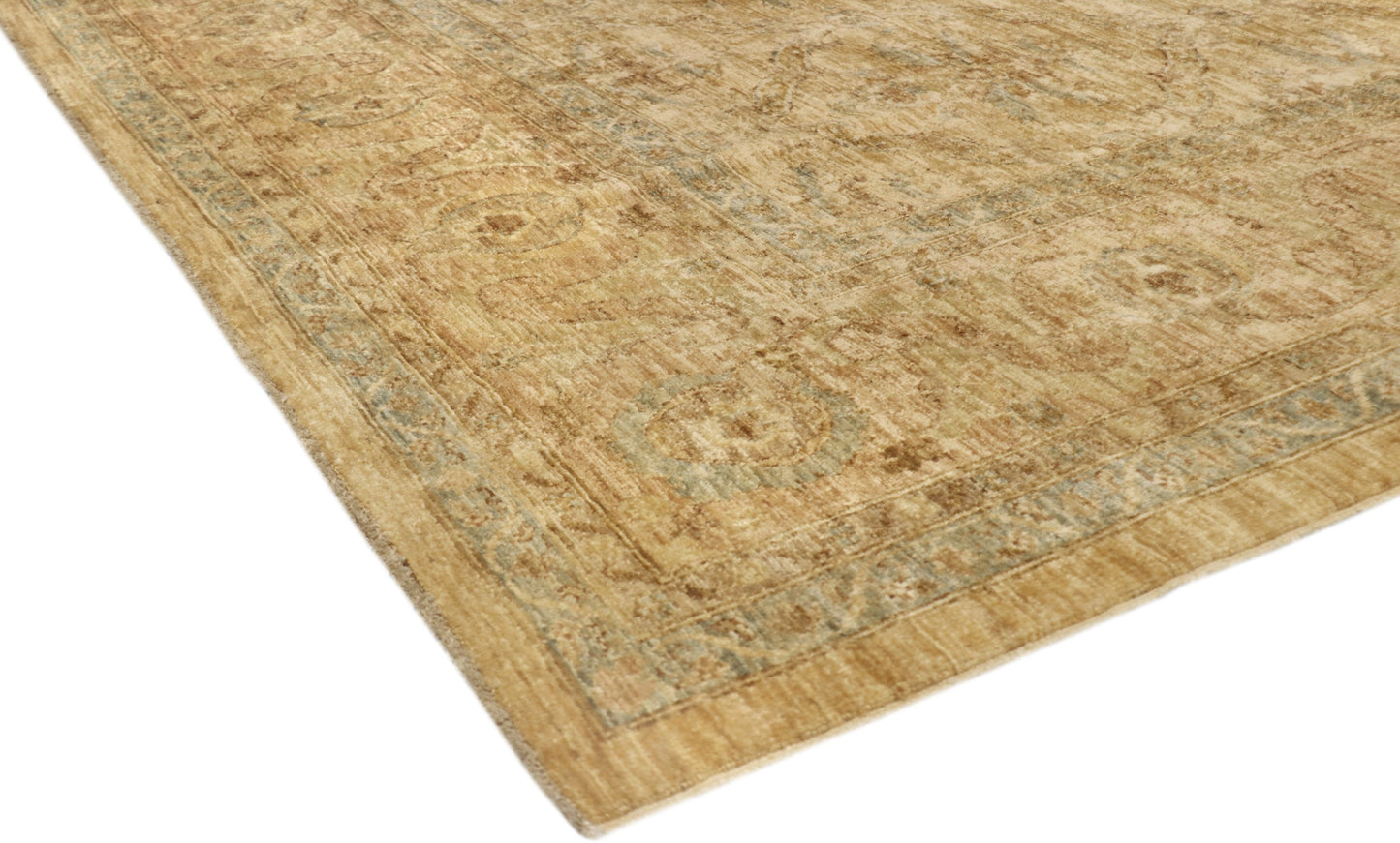 Pasagad Ferehan Collection Hand-Knotted Lamb's Wool Area Rug