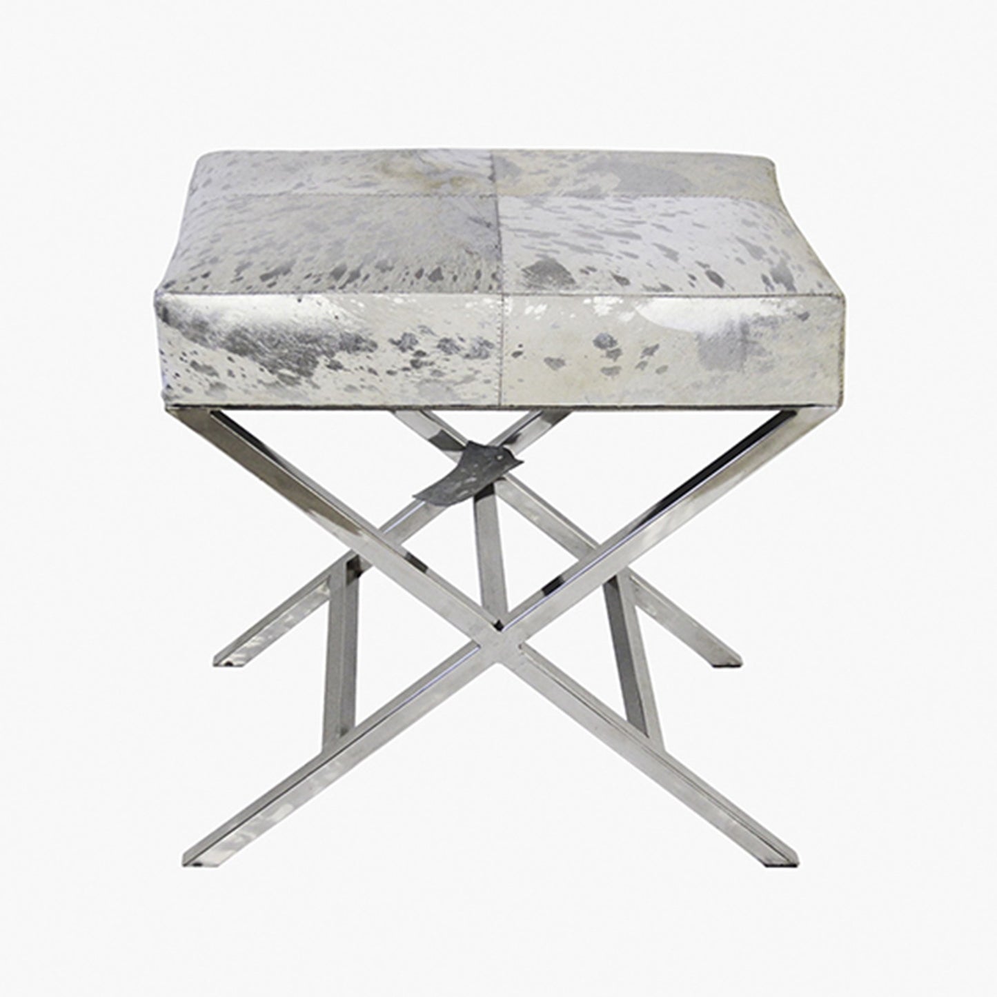 Safari Cowhide X-Leg Bench