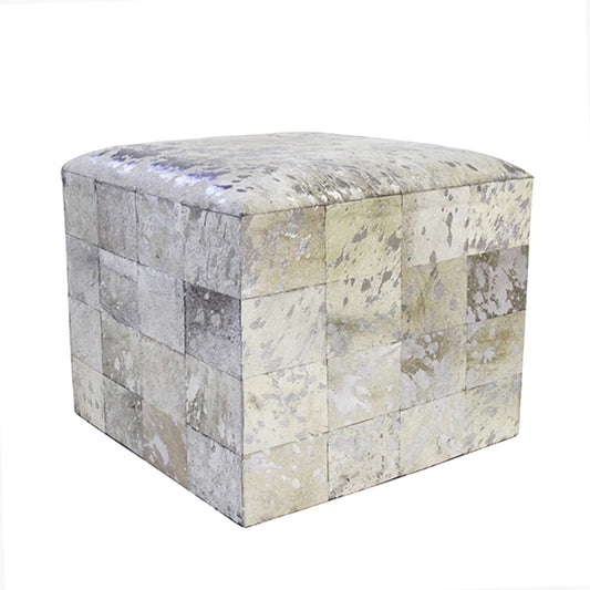 Safari Leather Cube Ottoman_Big