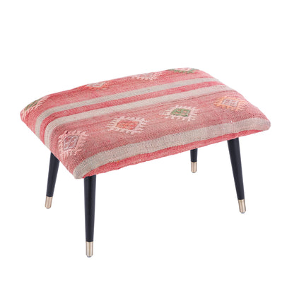 Bosphorus Kilim Cover Ottoman