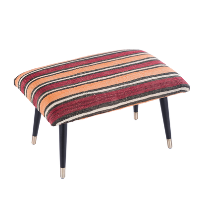 Bosphorus Kilim Cover Ottoman