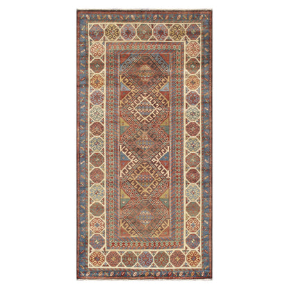Pasargad Home Kazak Collection Hand-Knotted Wool Area Rug