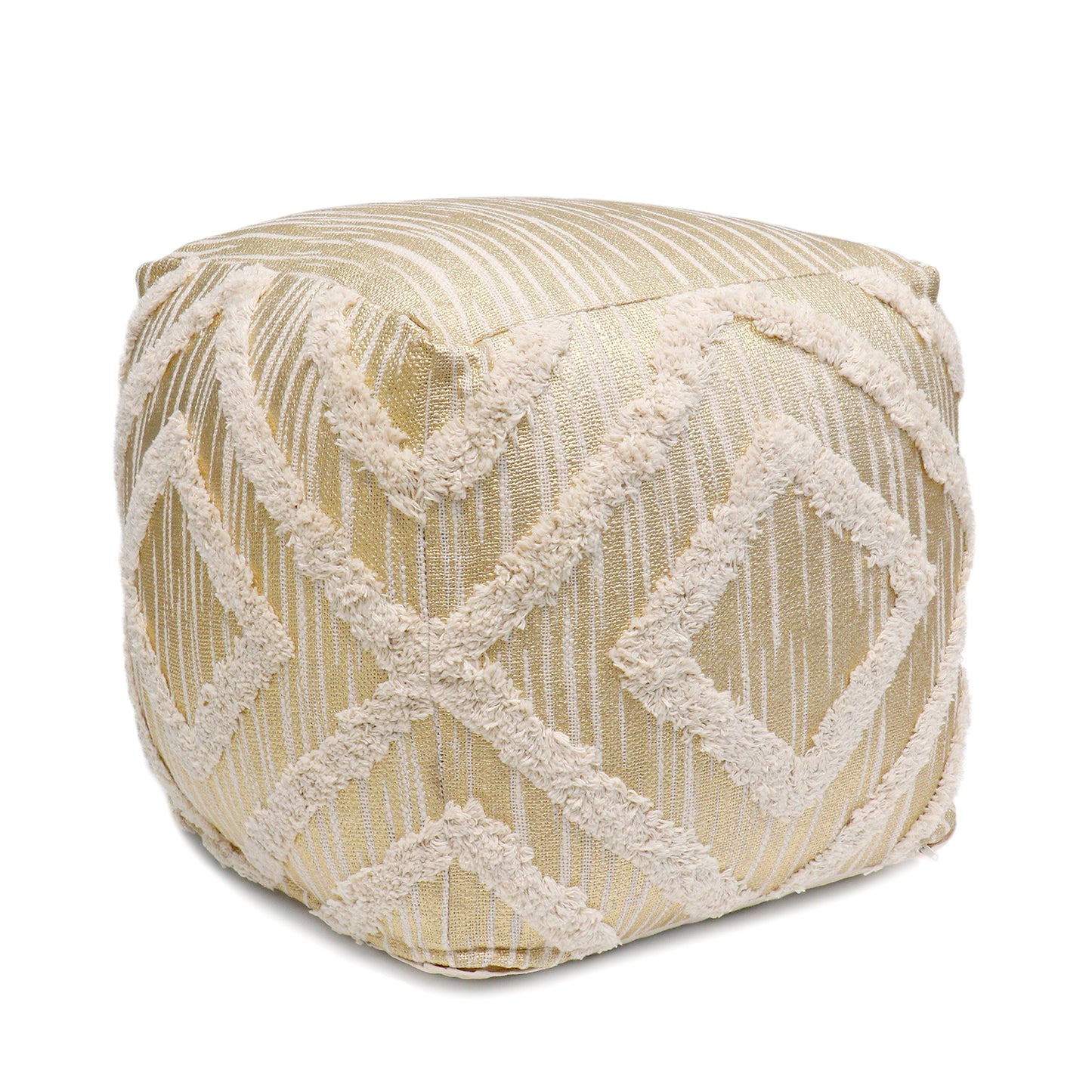 Grand Canyon Pouf_Gold