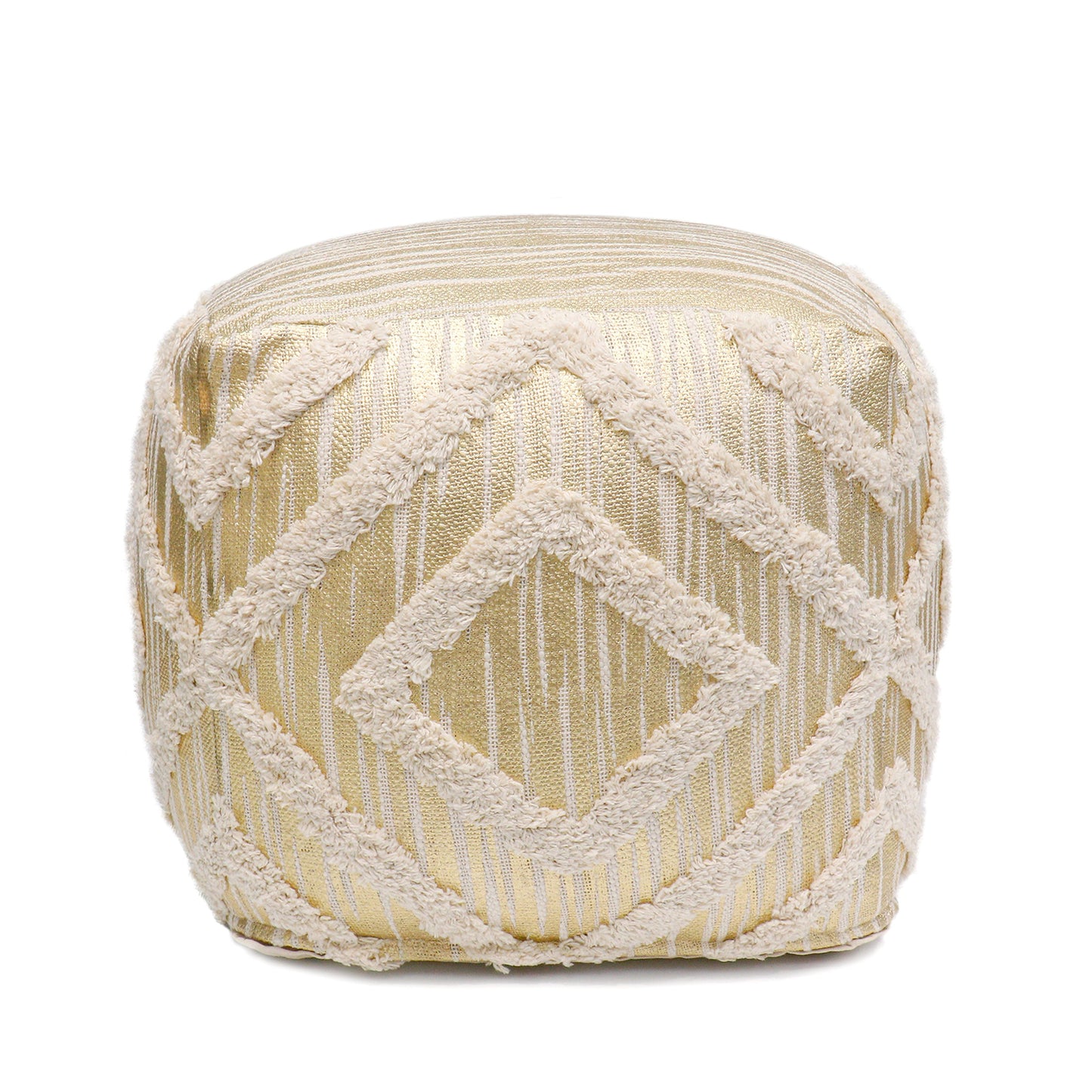 Grand Canyon Pouf_Gold