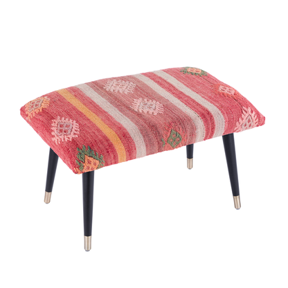 Bosphorus Kilim Cover Ottoman